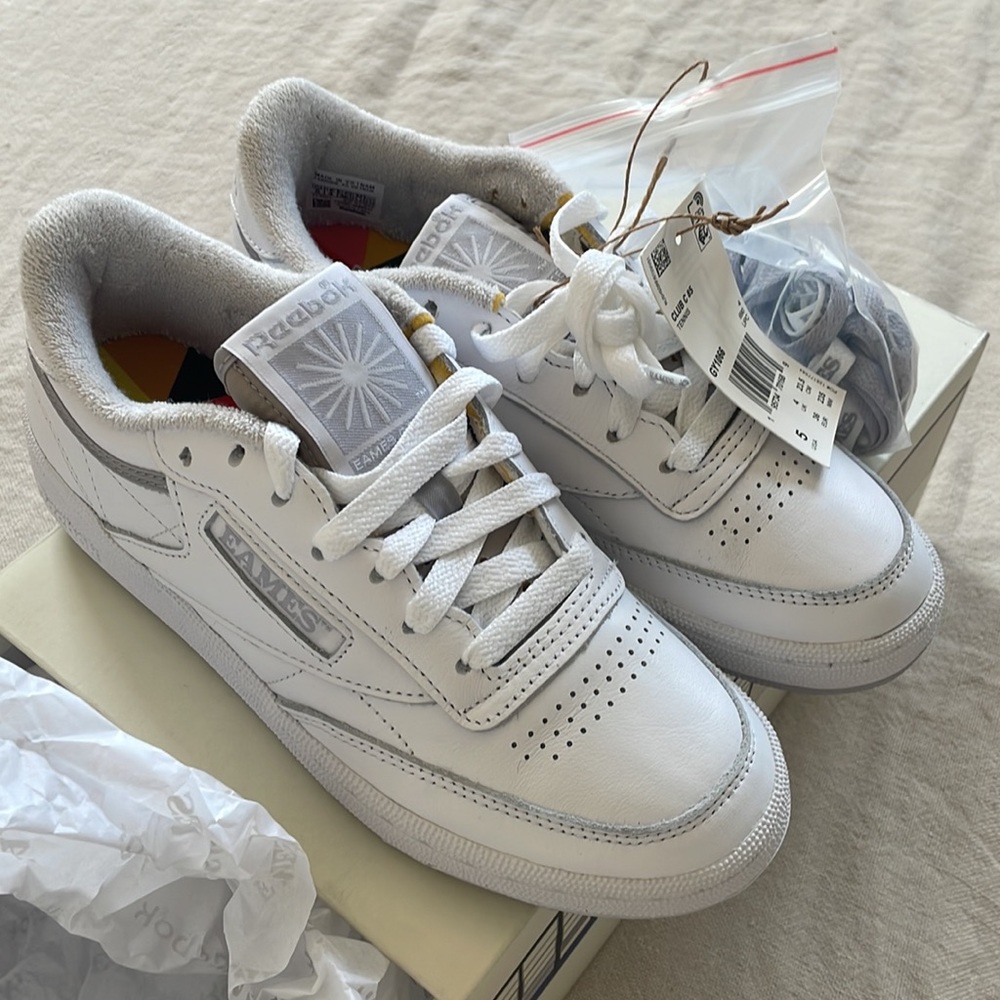 Reebok x Eames Classic Leather Athletic Shoe